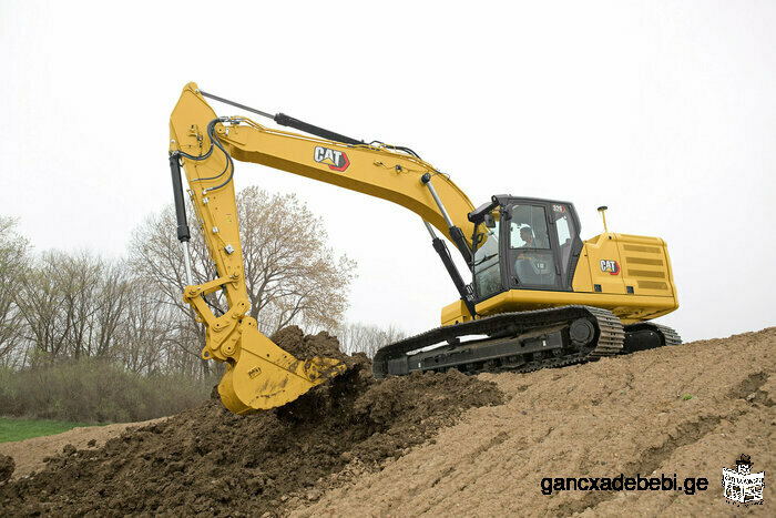 Excavator and other special equipment for rent