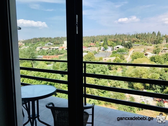 For RENT Newly renovated bright 3-room apartment with large balcony overlooking the village Digomi