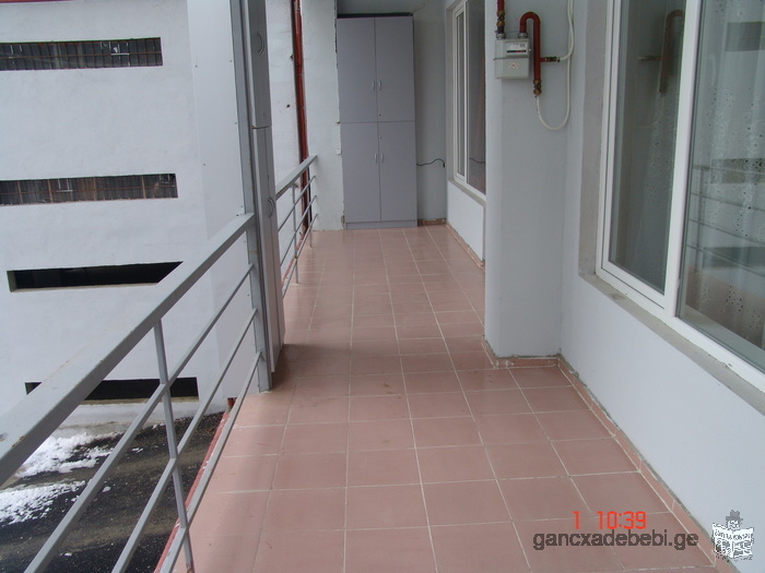 For rent, a 80m2 apartment on Krtsanisi st. with 3 rooms,
