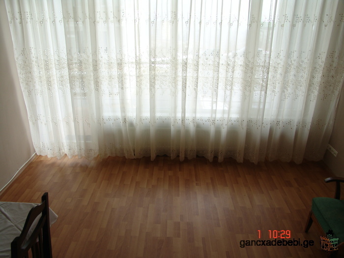 For rent, a 80m2 apartment on Krtsanisi st. with 3 rooms,
