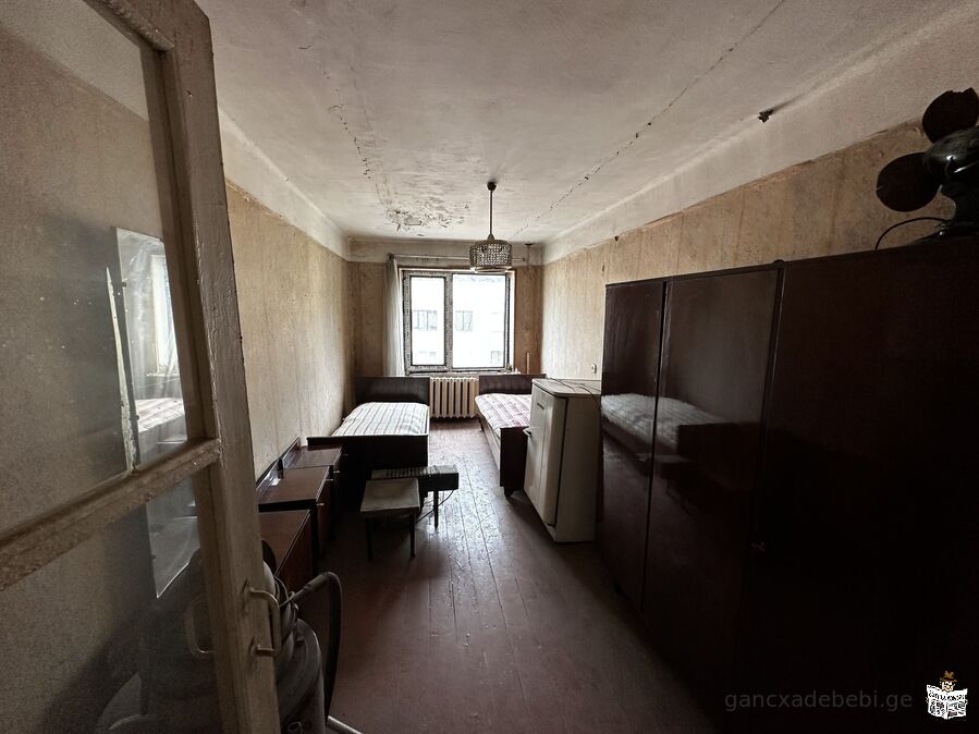 For sale 3room apartment in Tkibuli.