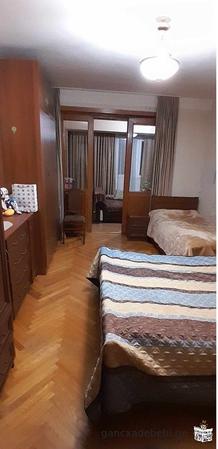 For sale in Ortachala three-room apartment Gorgasali Street 111-a, one stop from the clinic Pineo.