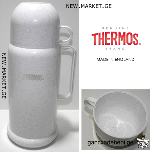 For sale travel camp thermos by THERMOS Genuine Brand with cup, English, original, compact