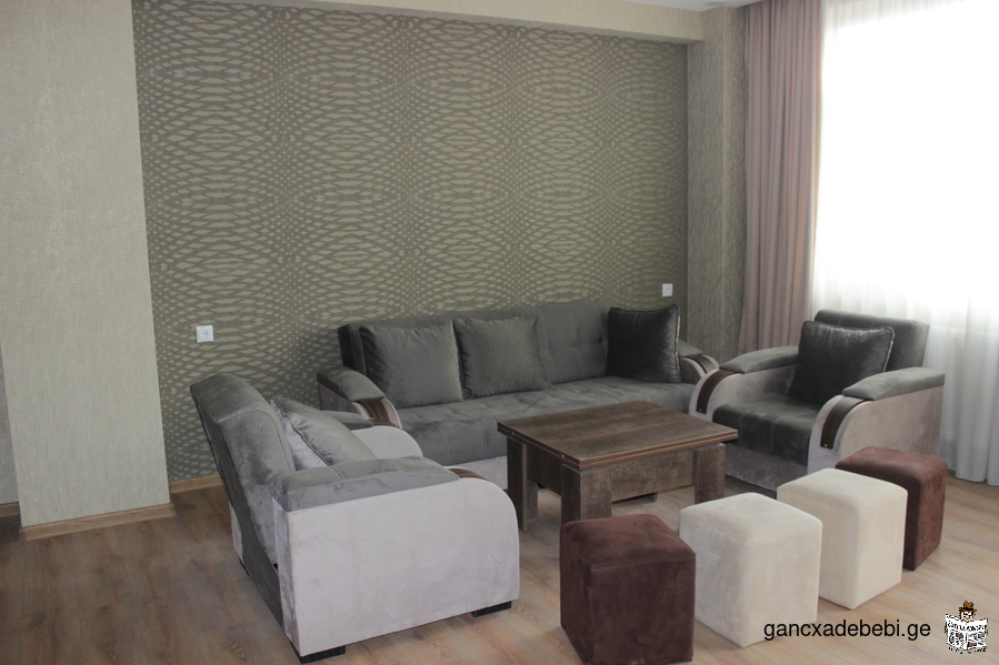 Furnished 2-room apartment for rent in a newly built building