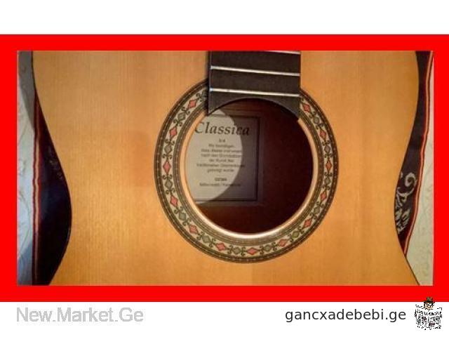High quality 6-strings german acoustic classical guitar Classica GEWA Made in Germany for sale