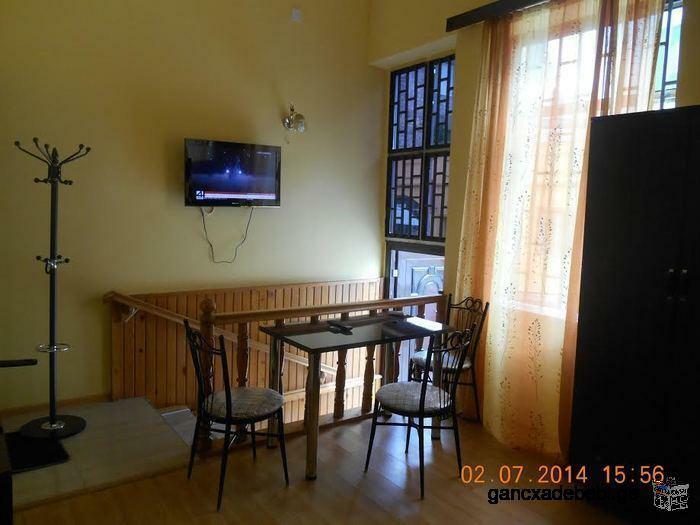 In the center of batumi there is apartment for rent. In the apartment here is equped by whole teqniq
