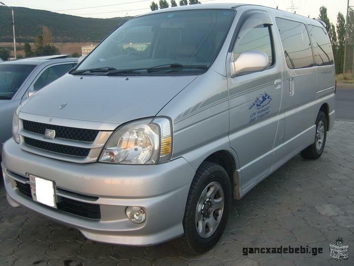 Minivan for rent tel: +995 5(98) 835583