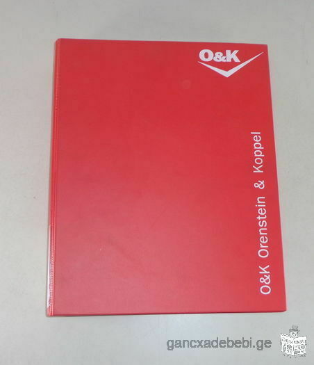 O&K manual book