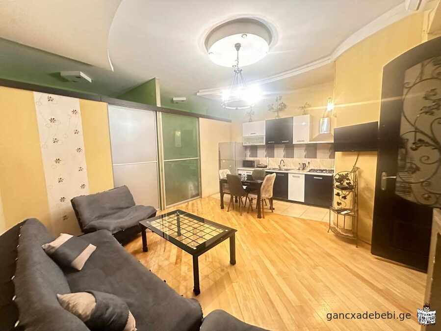 On the main and central avenue of the city Rustaveli in front of Tbilisi Opera, renting.apartment