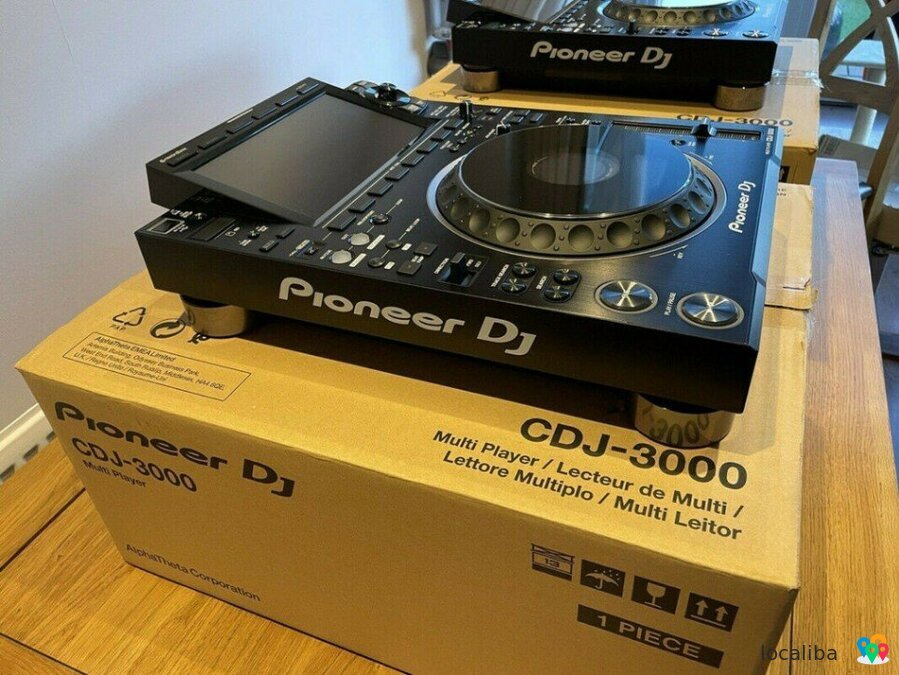 Pioneer XDJ-RX3, Pioneer XDJ-XZ , Pioneer OPUS-QUAD, DDJ-FLX10, Pioneer CDJ-3000, Pioneer DJM-A9