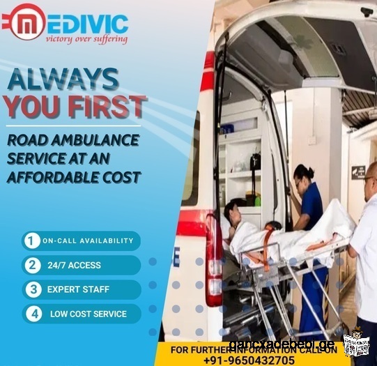 Rapid Relief Ambulance in Varanasi with Ventilator - Medivic
