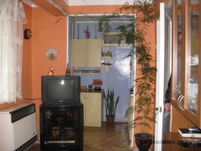 Renovated 3 room apartment for rent on Krtsanisi Street, in a cozy and green neighborhood.