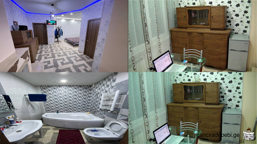 Rent 3 rooms. in the center for a long time Tbilisi, metro pl. Vokzalnaya