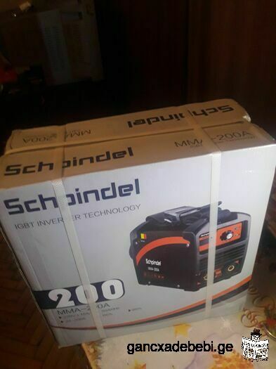SHPINDEL 200-A!Newest Inverter from German!