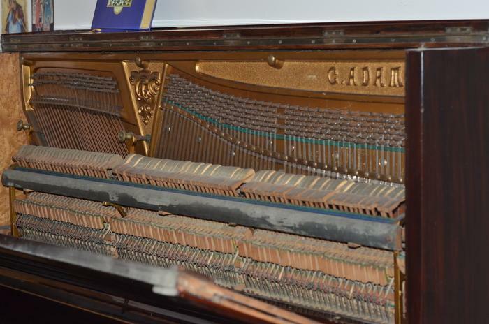 Sell antique German piano (Gerhard Adam - Wesel - 1828) in good condition