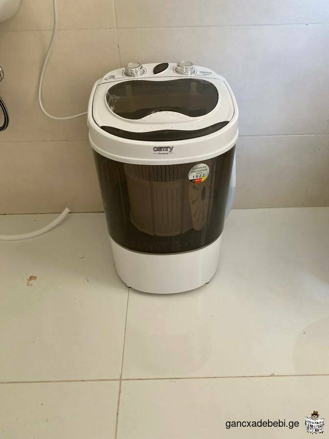 Selling a new semi-automatic washing machine. Used once. Warranty 1 year.