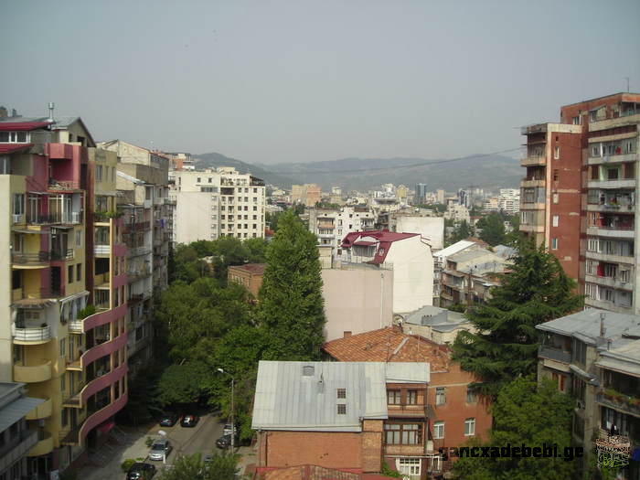 Spacious 2-room apartment for rent in Vake, "Mrgvali Baghi" near the UN office