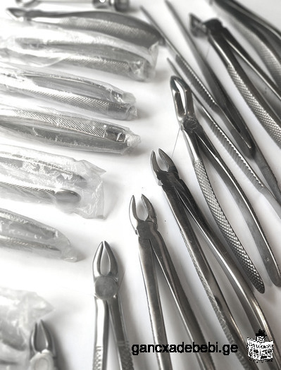 Stainless dental instruments for sale.