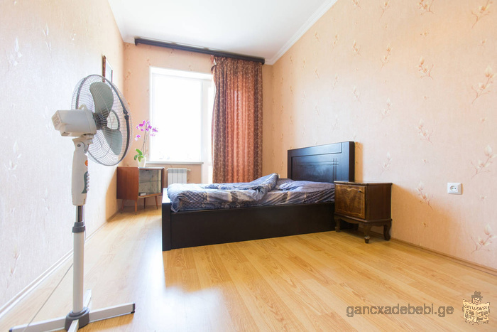Sunny 60 sq.m apartment with big balcony and mountain views