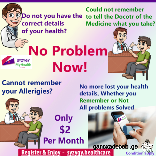 Technology and Best Quality SYZYGY MyHealth Service