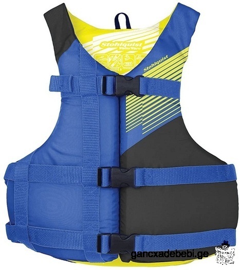 The new band's comfortable Stohlquist Youth Fit Life Jacket