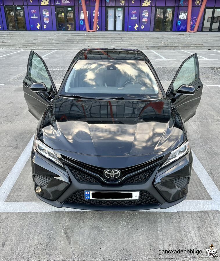 Toyota Camry black edition. For one day rent 250 lari. Transfer for VIP guests