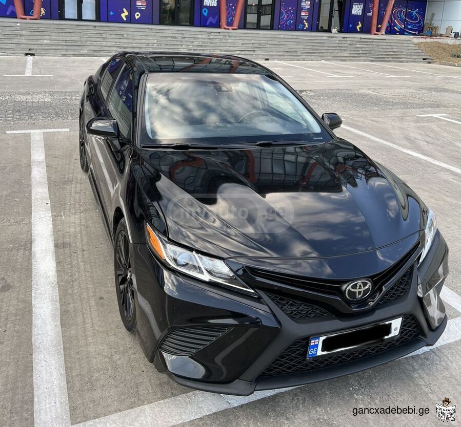 Toyota Camry black edition. For one day rent 250 lari. Transfer for VIP guests