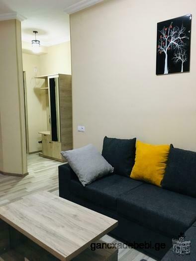 Tskaltubo street for $ 350, in modern finished building, new renovated apartment with all necessary