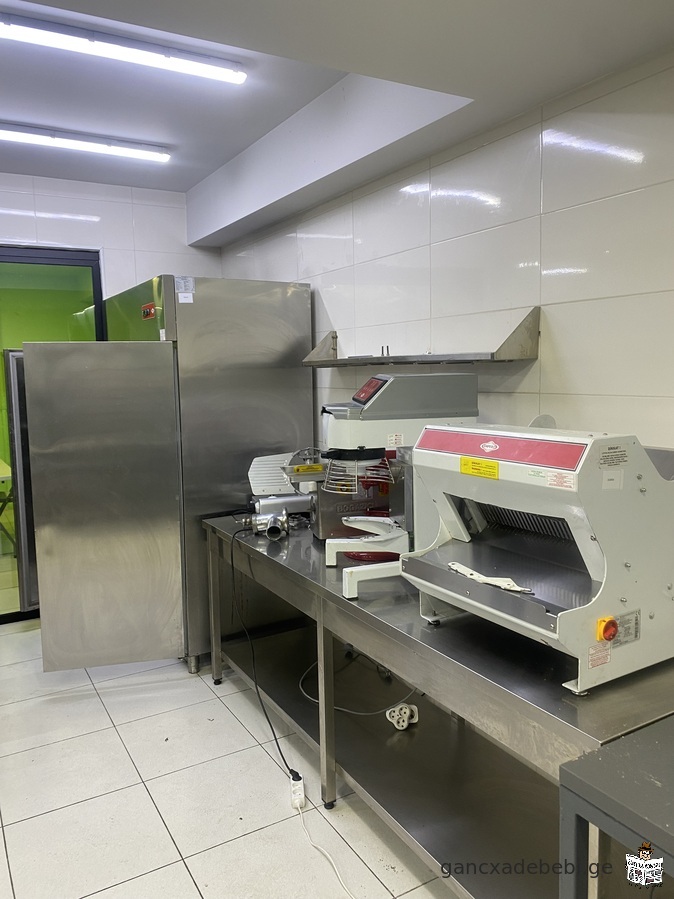 Various professional kitchen appliances and devices are for sale