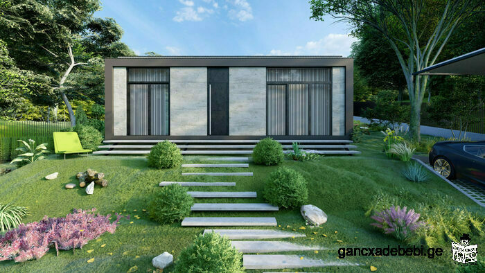 Villa 60 m², 2 bedrooms, land 600 m² in Tbilisi