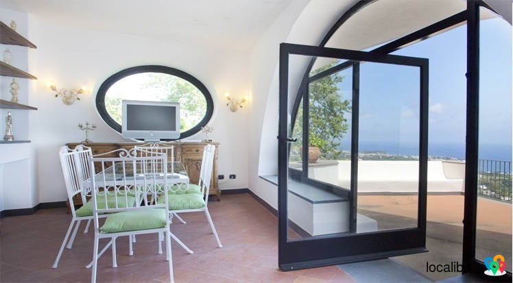 Villa with magnificent sea panorama in Ischia Italy