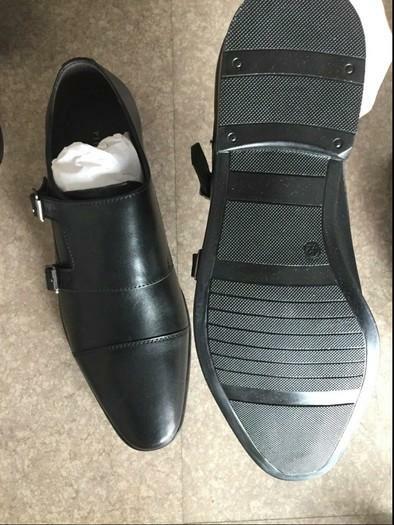 black suit shoes