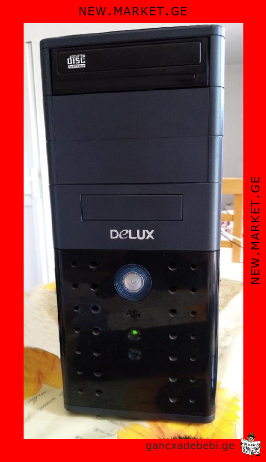 desktop PC computer with original components DVD/CD Rewritable drive hard disk drive HDD