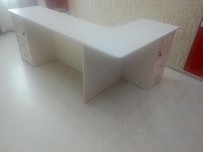 two office desks in good condition for sale