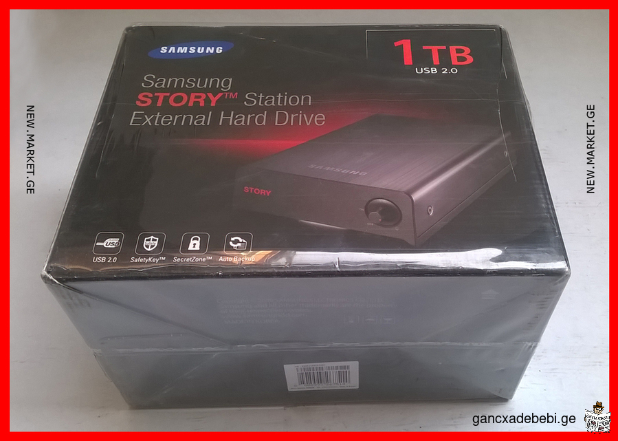 გარე ვინჩესტერი მყარი დისკი 1ტბ SAMSUNG Story Station 1TB external hard drive USB