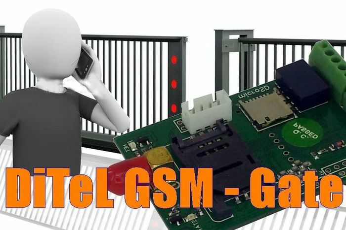 გაყიდვა კარის GSM დისტანციური მართვის მოდული DITEL - GSM Gate.