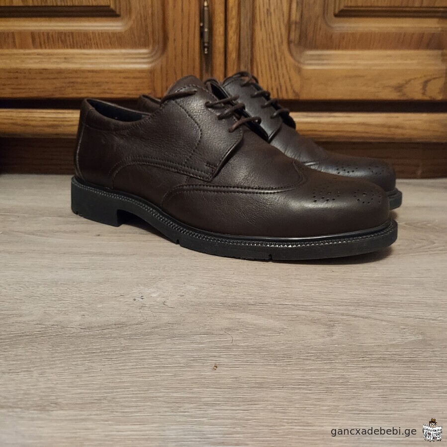 გერმანული ნატურალური ტყავის მამაკაცის ფეხსაცმელი Lloyd(ლოიდი) 43 ზომა