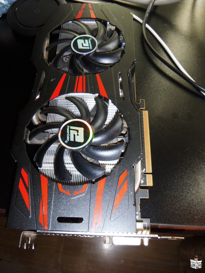 დაზიანებული ვიდეობარათი AMD Radeon R9 280 – 3გბ