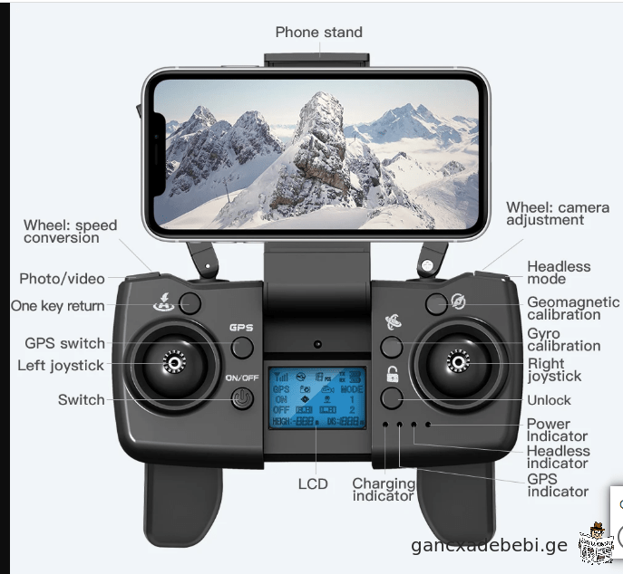 დრონი L900 Pro GPS Drone 4K პროფესიონალური ორმაგი კამერა 5G Wifi