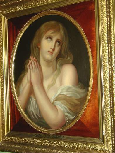 იყიდება მე-18 საუკუნის უცნობი მხატვრის ანტიკვარული სურათი