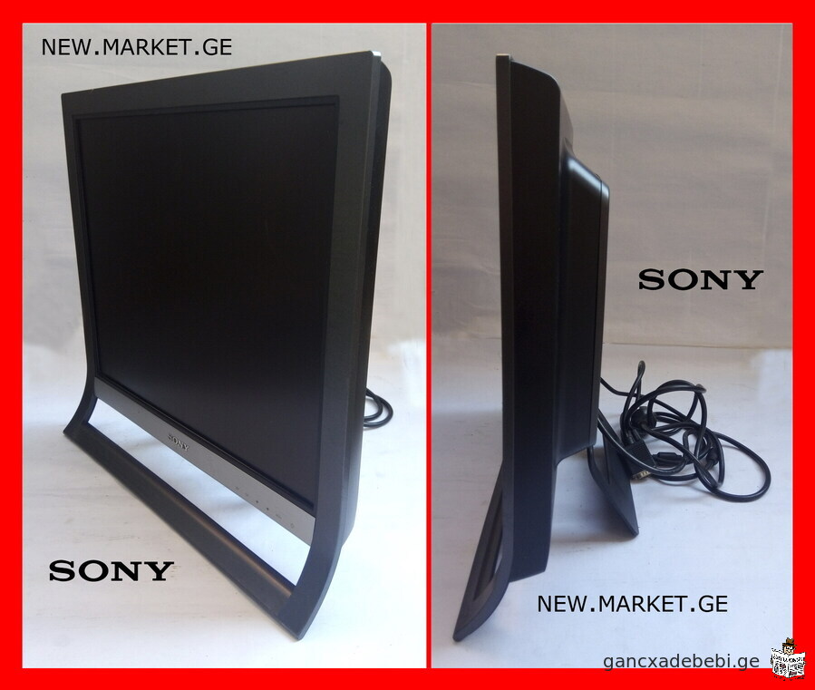 კომპიუტერი Desktop PC Gateway TFT LCD მონიტორი SONY დინამიკები ვებკამერა კლავიატურა მაუსი პრინტერი