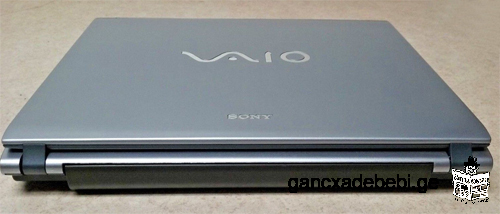 ორიგინალი ლეპტოპი "Sony Vaio" ნოუთბუქი Intel პროცესორის ბაზაზე ორიგინალი ადაპტერით წარმოებულია აშშ