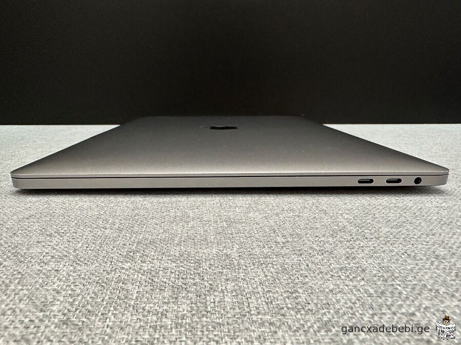 სასწრაფოდ იყიდება Apple MacBook Pro Retina A1707 15.4" touch bar Space Grey 2017 წლის