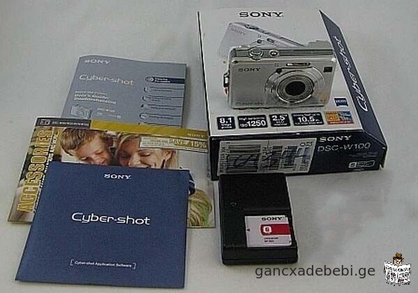 ციფრული ფოტოკამერა Sony Cyber-shot DSC-W80
