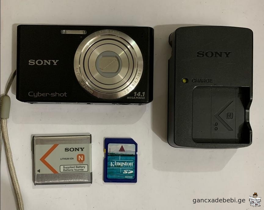 ციფრული ფოტოკამერა Sony CyberShot DSC-W610