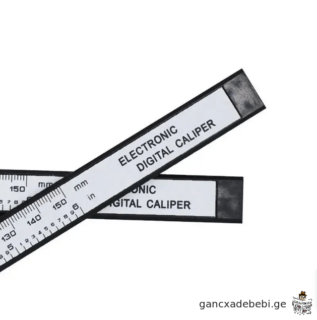 ციფრული შტანგელ-ცირკული AIRAJ Vernier Caliper პლასტიკური