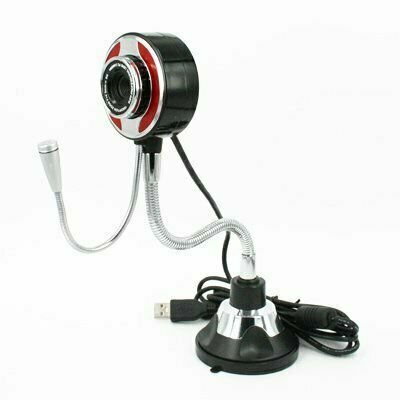 Flexible 5.0 Megapixel USB PC Camera Webcam with Microphone