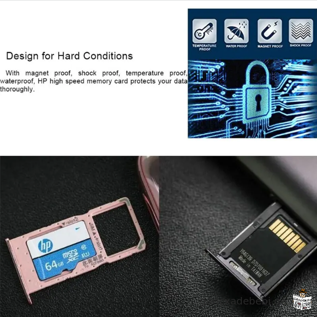 HP Micro SD მეხსიერების ბარათი 32 GB