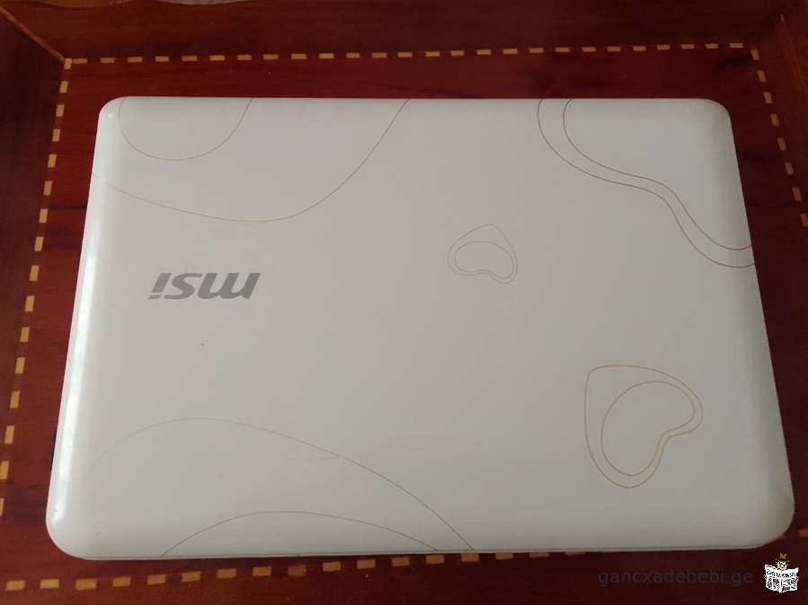 MSI U100 ნეტბუქი.ქუთაისი