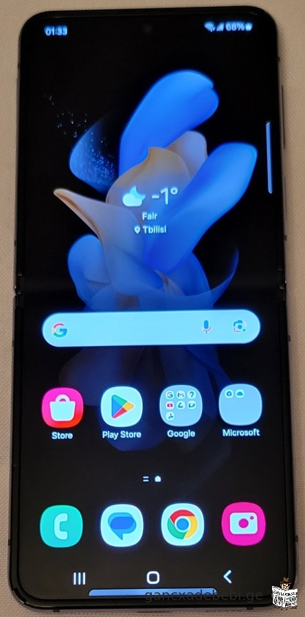 Samsung Z Flip4 5G 256GB (USA) ცისფერი, ახალივით